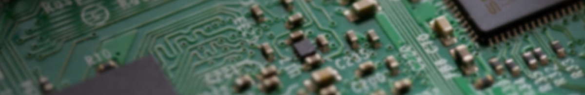 close up of computer motherboard